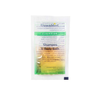 Shampoo and Body Bath Packets - 0.35 oz