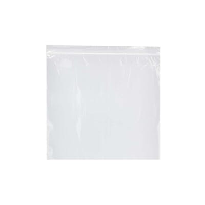 Zip Bags - Clear, 8" x 8", 1,000 per Case