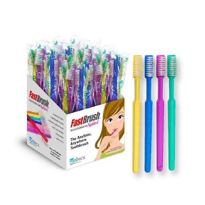 Fast Brush Pre-Pasted Disposable Toothbrush, 39 Tufts