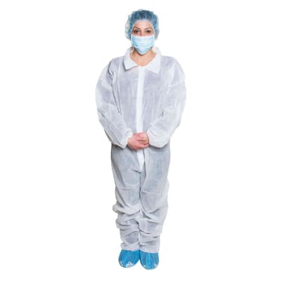 White Coveralls, X-Large