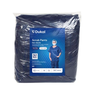 Scrub Pants, Dark Blue, XL