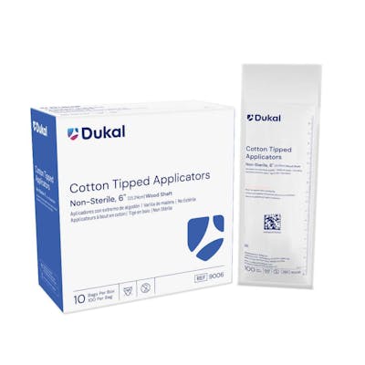 Cotton Tipped Applicators - 2 Pack, Non-Sterile, 6"