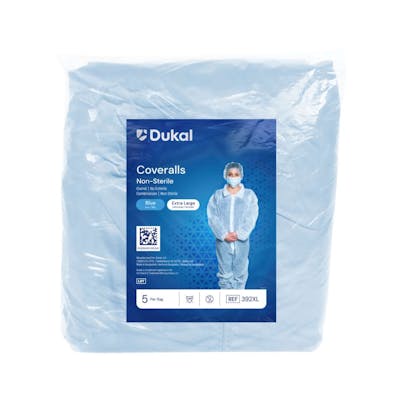 Blue Coveralls, Polypropylene Material - XL