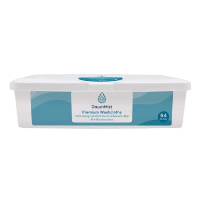 Adult Premium Wet Wipes, 64 per Pack - 9" x 13"