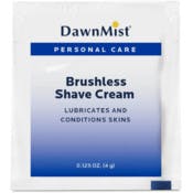 Shave Cream Packets - 0.125 oz