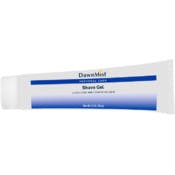 Shave Gel Tubes - 3 oz, Clear