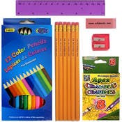 Elementary School Stationary Kits - 11 Piece Pre-Assembled