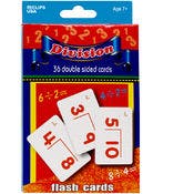 Division Flash Cards - 36 Cards