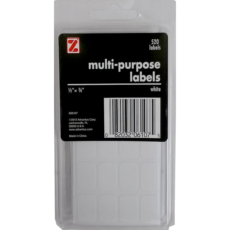 Multipurpose Labels - 510 ct 1/2
