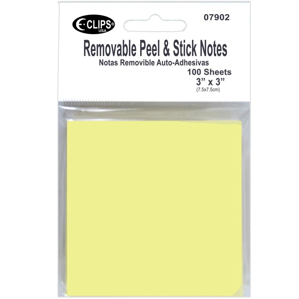 Wholesale Sticky Notes, 3" x 3", 100 Sheets (SKU 2291581) DollarDays