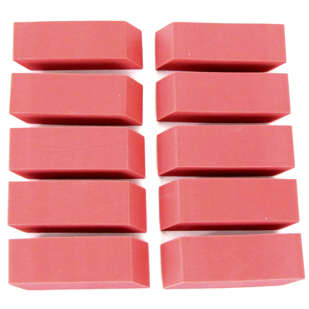 Wholesale Wedge Erasers in Bulk 500 Count, Pink DollarDays