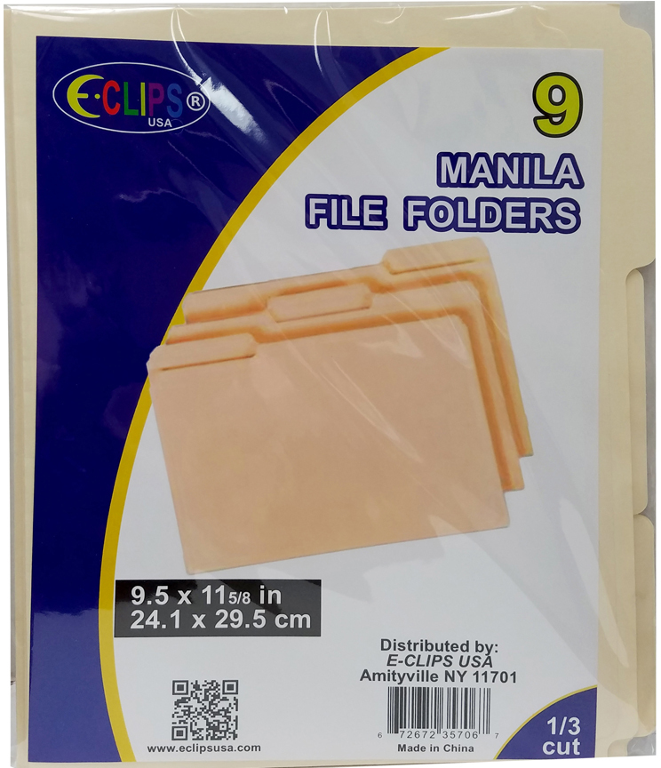 manila folder color labels