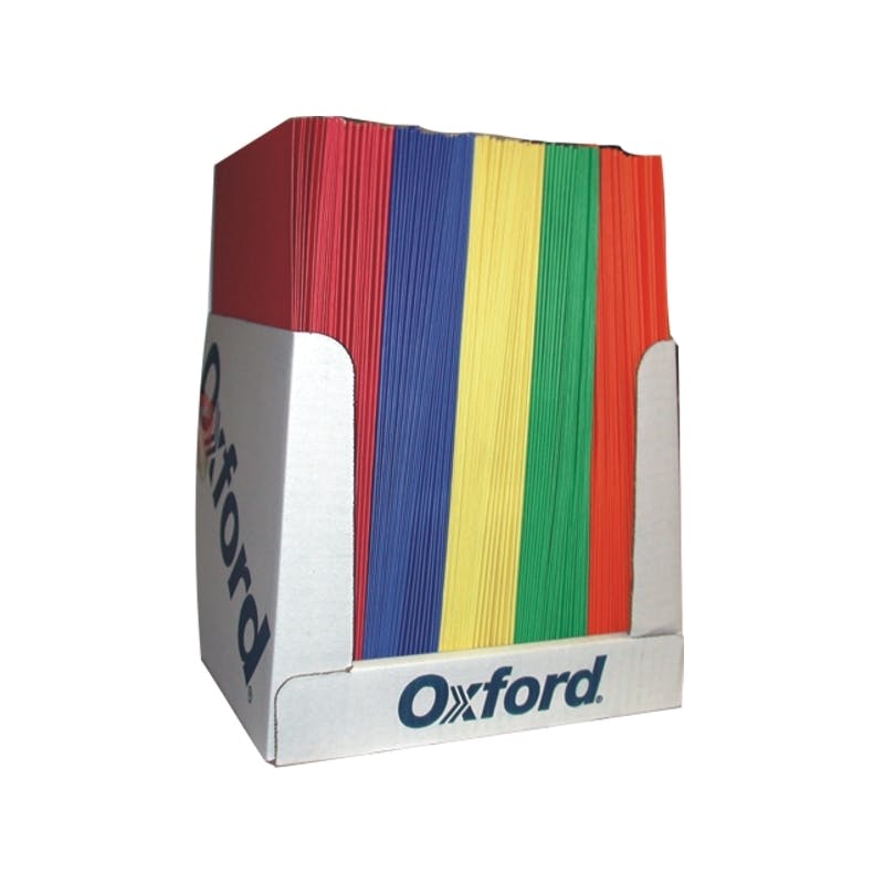 Oxford 2 Pocket Folder - Assorted Colors