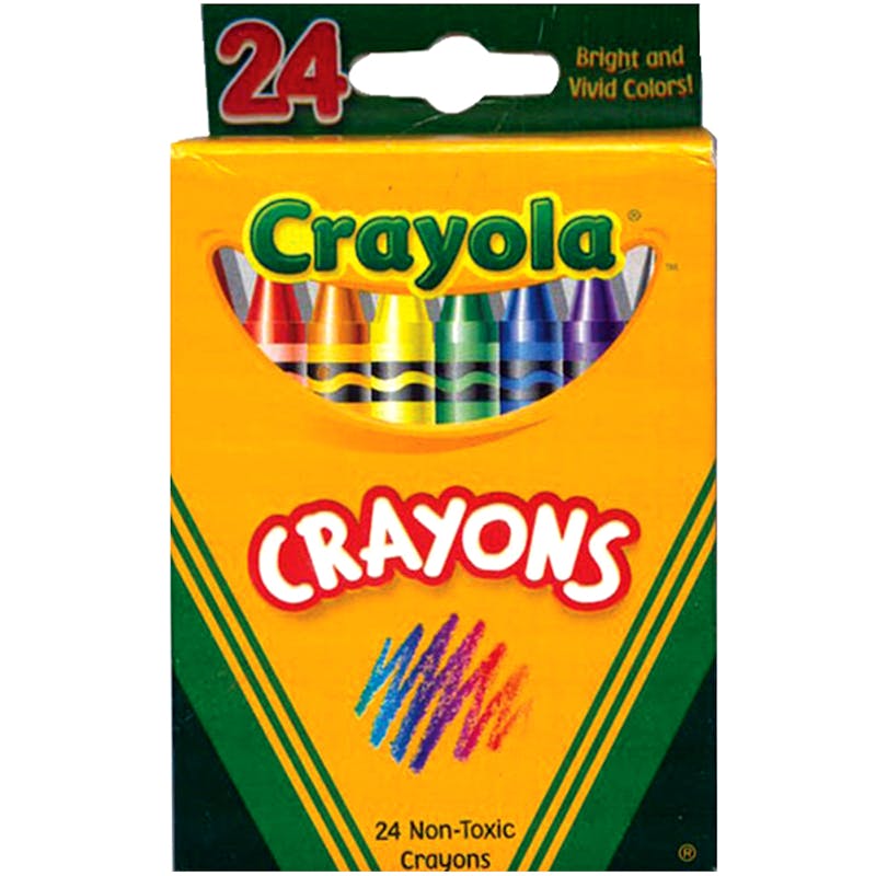 Crayola Crayons - 24 Count  Assorted Colors