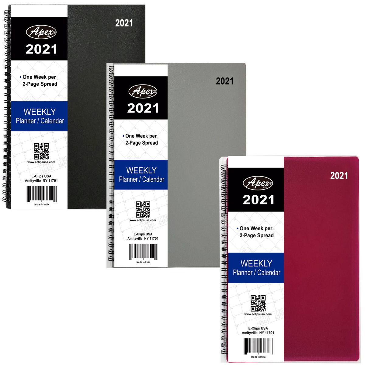 Wholesale 2021 weekly wire planner 5x8 dollardays