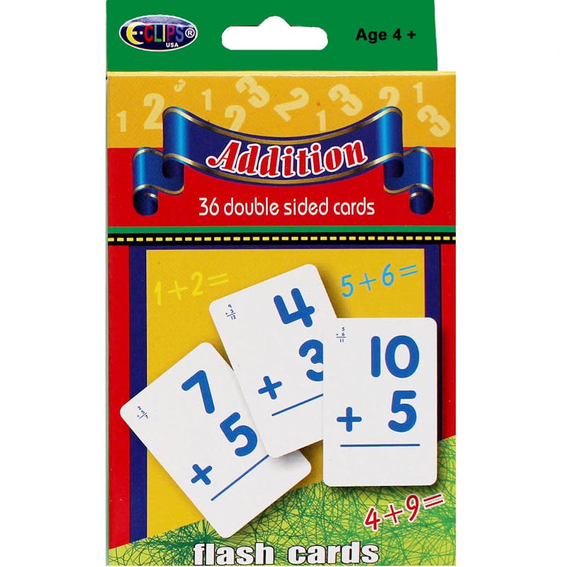 E-Clips Addition Flashcards