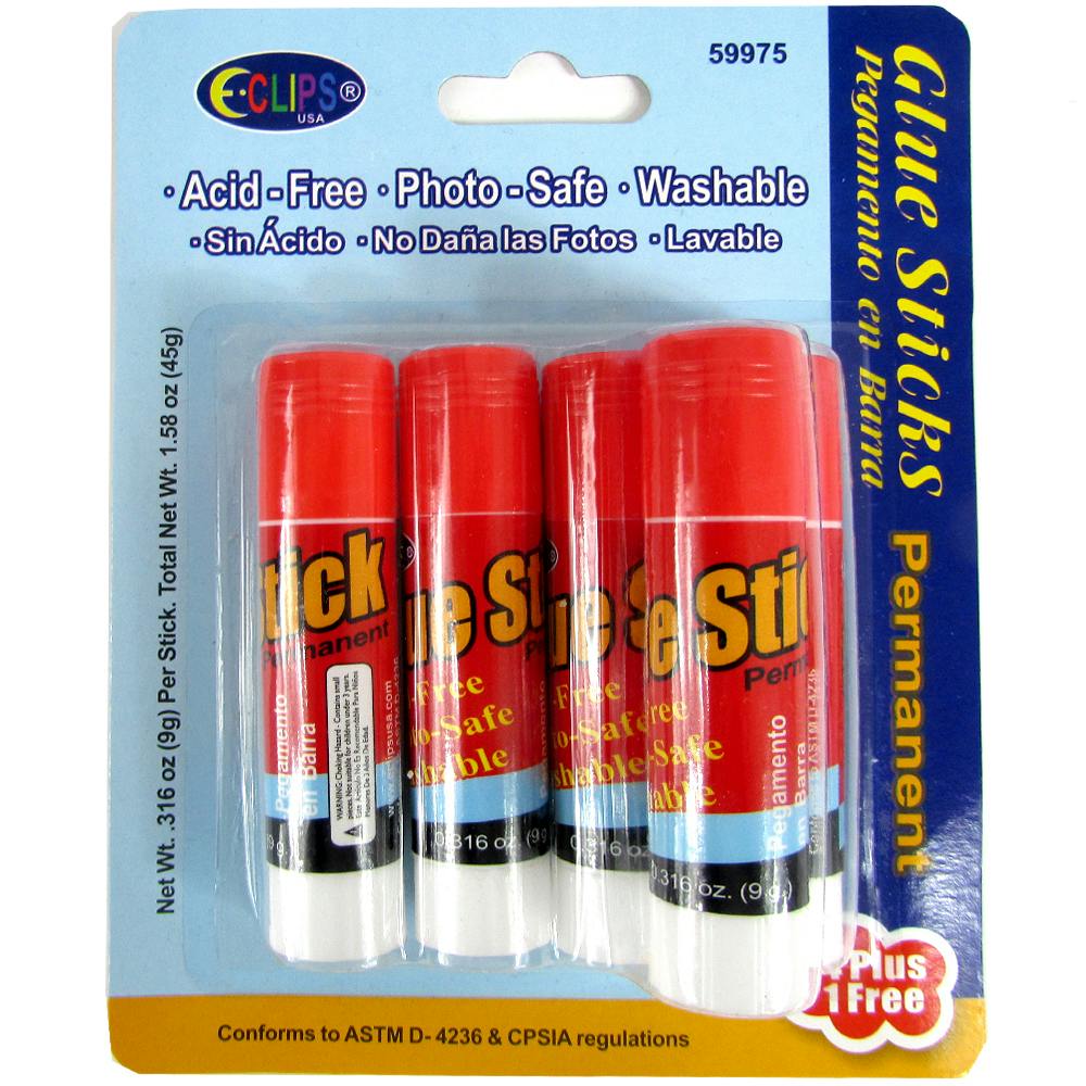 Wholesale 5Pack Glue Sticks (SKU 2289139) DollarDays