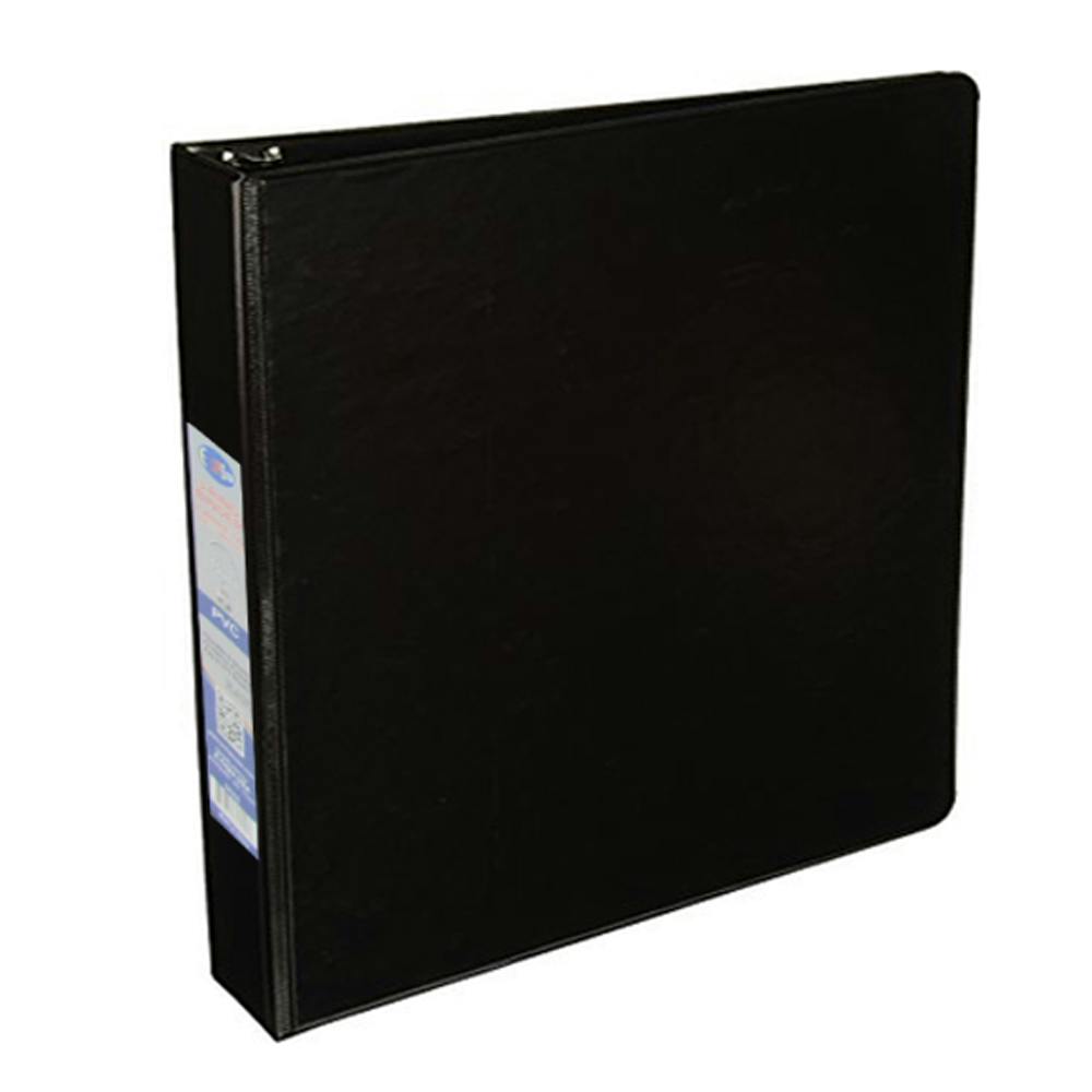 Wholesale 3Ring Binder, 2 Pockets 1.5" Black (SKU