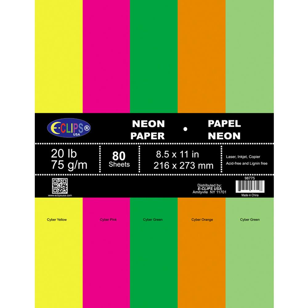 Wholesale Multi Purpose Neon Copy Paper (SKU 1949204) DollarDays
