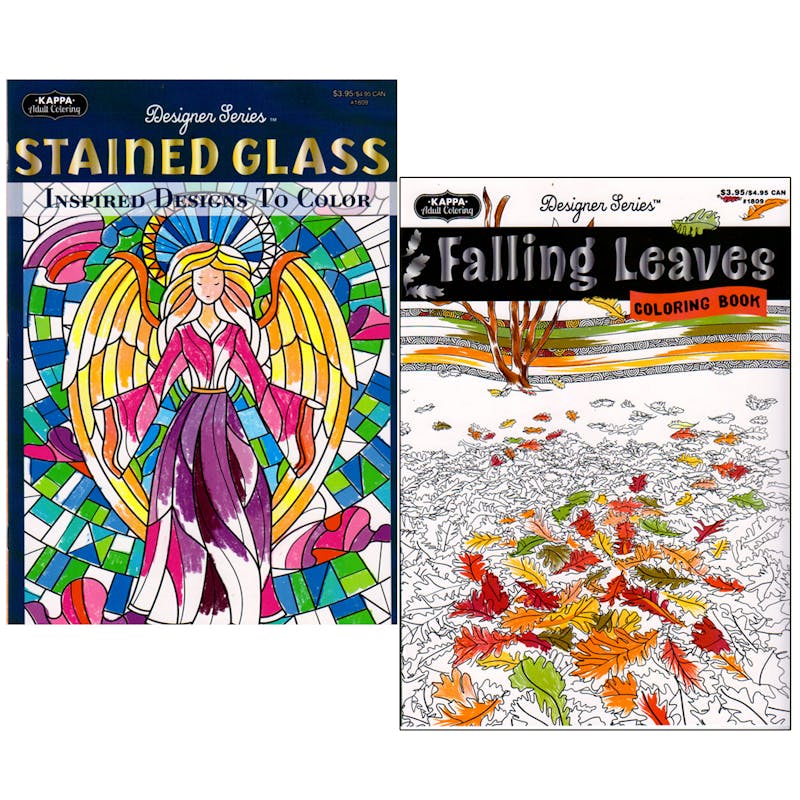 Kappa Adult Coloring Book - Assorted Titles