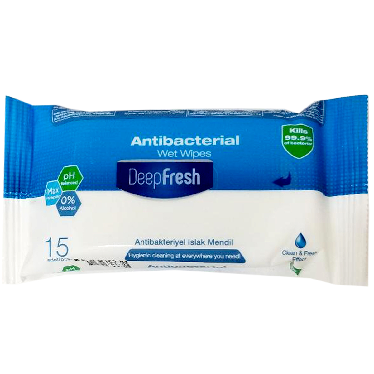 Wholesale Antibacterial Wet Wipes 15 Pack DollarDays