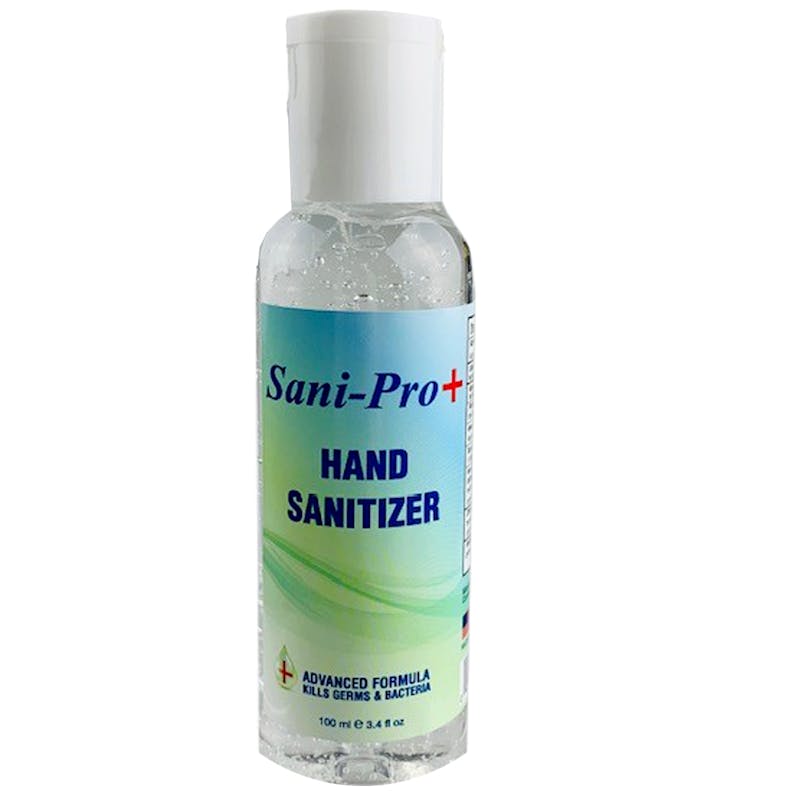 80% Alcohol Gel Hand Sanitizer 3.4 oz.