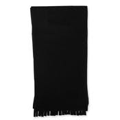 Adult Fleece Scarves - Black, 58" x 7.5"