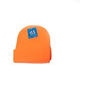 Knit Ski Caps - High Visibility Orange