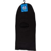 Adult Knit Face Masks - Black, Single Hole