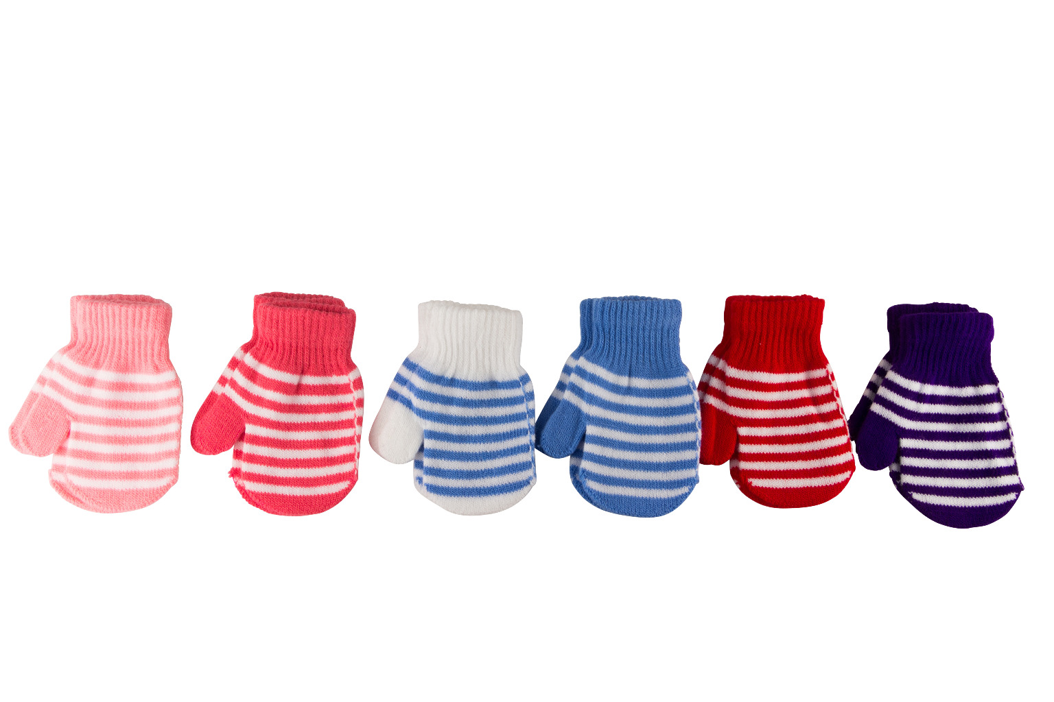 Wholesale Toddlers' Striped Mittens 240 Pairs