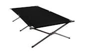 Folding Cot, Black - 80" x 30" x 19.25"