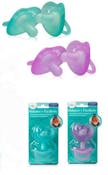 Cylindrical Pacifiers, 0-6 Months, 2pk