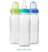 Evenflo Classic Clear Plastic Bottles, 8oz, 3pk