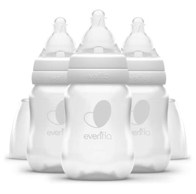 Evenflo Standard Baby Bottles, 4oz, 3pk