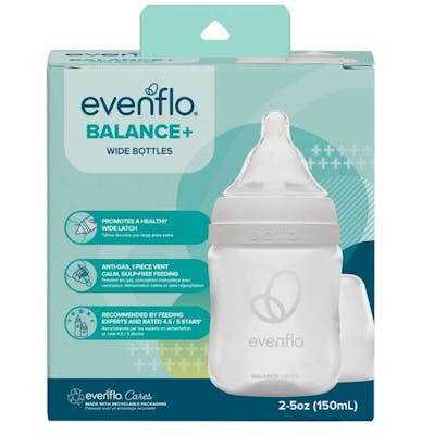 Evenflo Wide Bottles, 5oz, 2pk