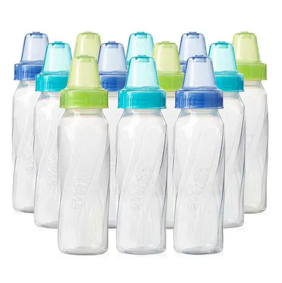 Evenflo Classic Clear Bottles, 8oz, 12pk