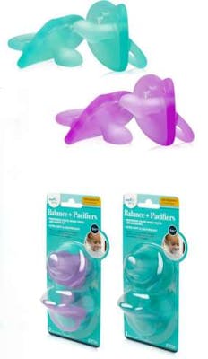 Balance + Orthodontic Pacifiers, 2pk