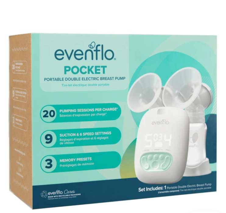 Pocket Portable Double Electric Breast Pump