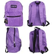 17" Basic Backpacks - Purple