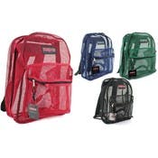 17" Mesh Backpacks - 4 Colors