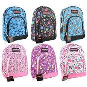 14" Youth Printed Backpacks - Assorted Designs