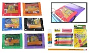 Basic Elementary Pencil Pouch Kits - 11 Piece, Prefilled