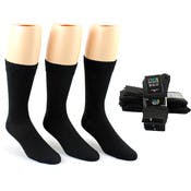 Men's Dress Socks - Black, 10-13, 3 Pack