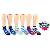 Kids' Ankle Socks - Sport Print, Size 4-6