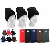 Adult Winter Hats, Gloves, &amp; Scarves - Assorted Colors