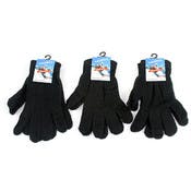 Adult Winter Gloves - Magic Stretch, Black