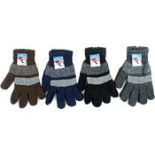 Men's Gloves - Stretch Fit, Assorted Colors