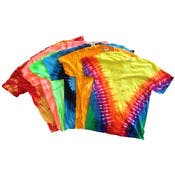 Men's Tie Dye T-Shirts - Assorted, Short Sleeve, S - XL