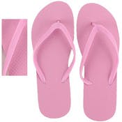 Women's Flip Flops - Pink, S-XL