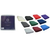Polar Fleece Throw Blankets - Charcoal, 50" x 60", 240-300 GSM